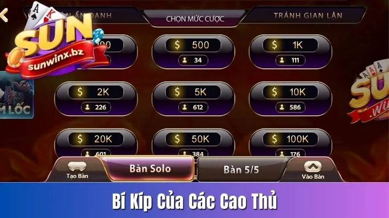 Bí kíp chiến thắng xì dách