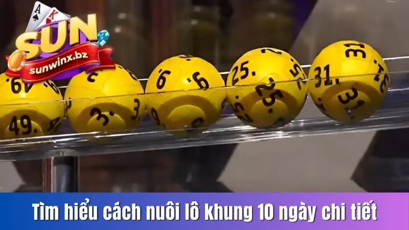 Cách nuôi lô khung 10 ngày