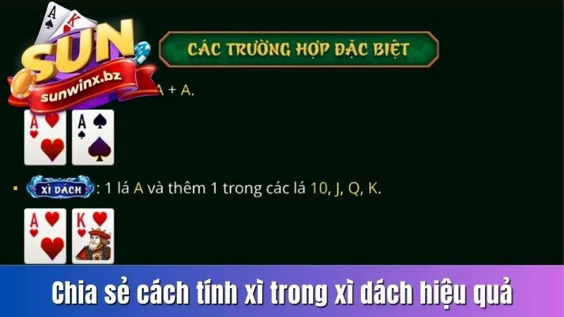 Nguyên tắc cách tính xì trong xì dách bằng Edward Thorp