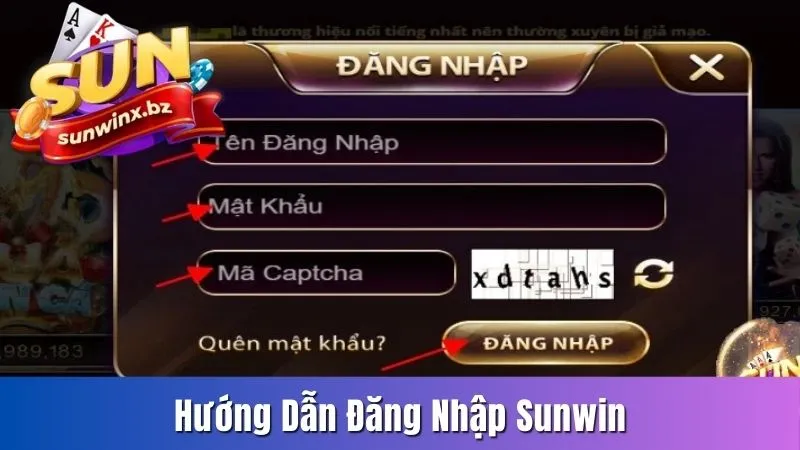 Đăng nhập Sunwin