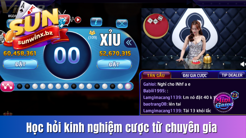 Học hỏi kinh nghiệm cược từ chuyên gia