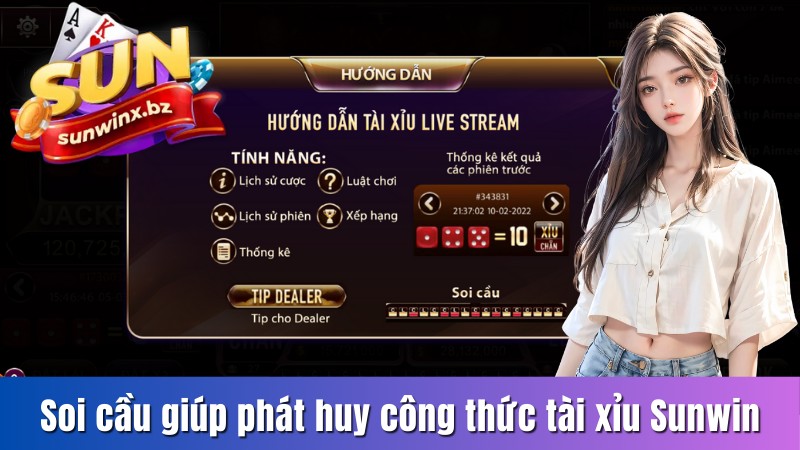 Soi cầu giúp phát huy công thức tài xỉu Sunwin