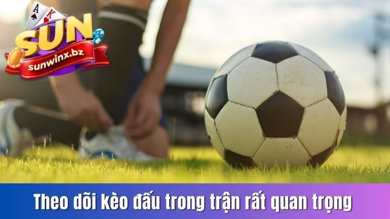 Theo dõi kèo đấu trong trận rất quan trọng