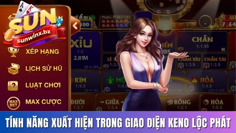 Tính năng hữu ích có trong trò chơi Keno
